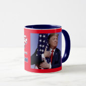 トランプ2020最高のはまだ来だ マグカップ (正面右)