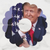 トランプ2020最高のはまだ来だ ワイングラスタグ (裏面)