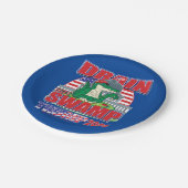 トランプ2020湿地を排水する ペーパープレート (アングル)