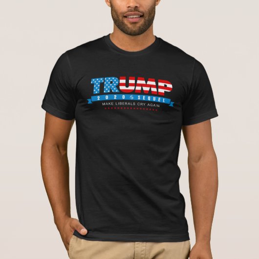 トランプ2020続投ノベルティ Tシャツ (正面)