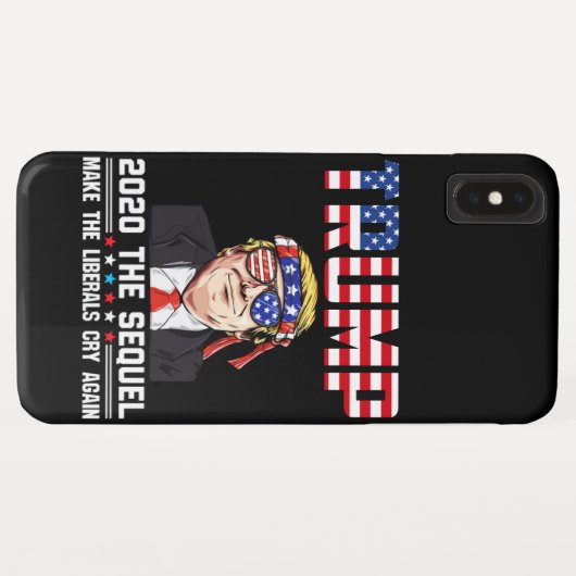 トランプ2020続編 Case-Mate iPhoneケース (裏面(横))