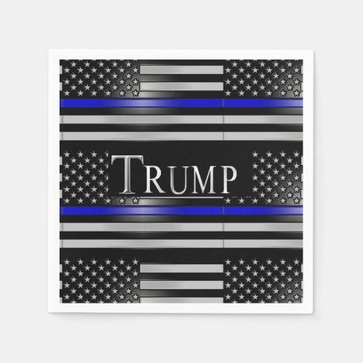 トランプ2020 スタンダードカクテルナプキン (正面)