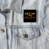 トランプ2020 – ステイ金ゴールド 缶バッジ (インサイチュ)