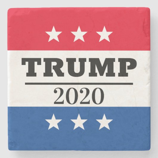 トランプ2020 ストーンコースター (正面)
