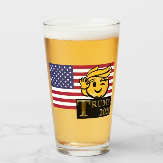 トランプ2020 タンブラーグラス (ドリンク正面)