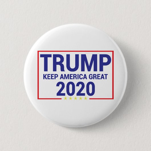 トランプ2020、トランプ2020保アメ素晴らしリカ 缶バッジ (正面)