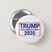 トランプ2020、トランプ2020保アメ素晴らしリカ 缶バッジ (正面&裏面)
