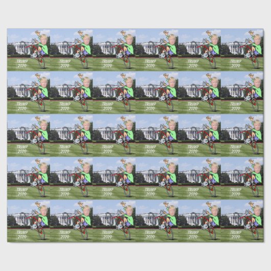 トランプ2020-バイク ラッピングペーパー (シーム)