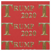 トランプ2020 ファブリック (クローズアップ)