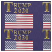 トランプ2020 ファブリック (クローズアップ)