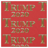 トランプ2020 ファブリック (クローズアップ)