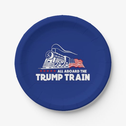 トランプ2020 ペーパープレート (正面)