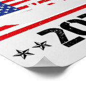 トランプ2020 ポスター (角)