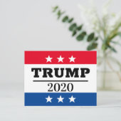 トランプ2020 ポストカード (スタンド正面)
