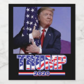 トランプ2020 ワインラベル (シングルラベル)