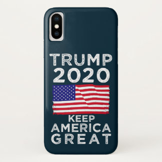 トランプ2020 :保アメ素晴らしリカ iPhone X ケース