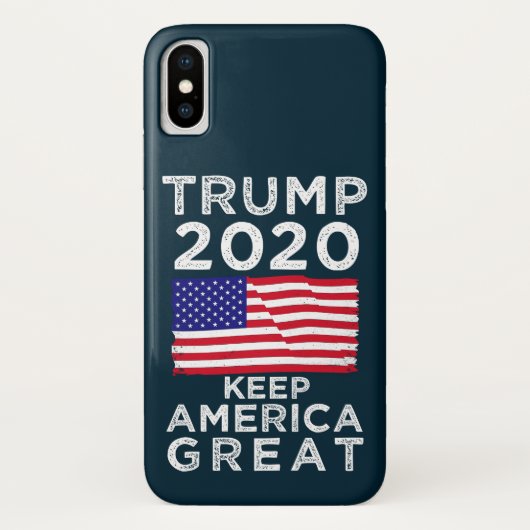 トランプ2020 :保アメ素晴らしリカ Case-Mate iPhoneケース (裏面)