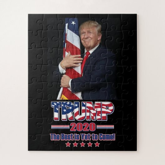トランプ2020 -最高のはまだ来ない ジグソーパズル (縦)