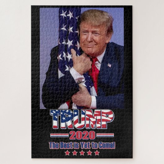 トランプ2020 -最高のまだ次の段階に達来しない ジグソーパズル (縦)