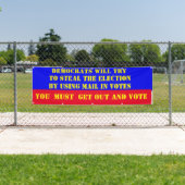 トランプ2020 横断幕 (インサイチュ)