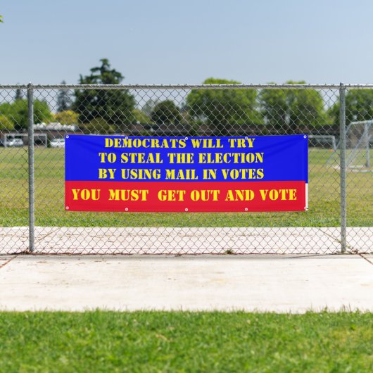 トランプ2020 横断幕 (インサイチュ)