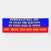 トランプ2020 横断幕 (横)