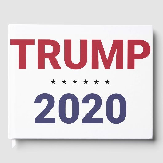 トランプ2020 （米国選挙） ゲストブック (正面)