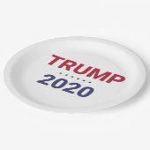 トランプ2020 （米国選挙） ペーパープレート (アングル)