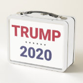 トランプ2020 （米国選挙） メタルランチボックス (裏面)