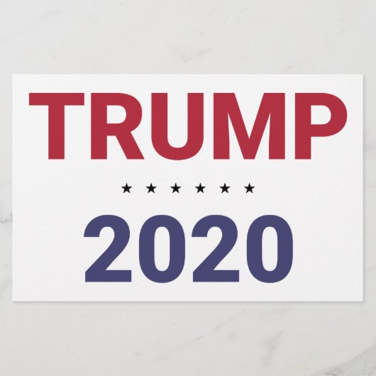 トランプ2020 （米国選挙） 便箋 (正面)
