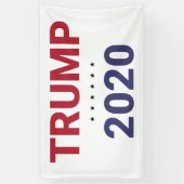 トランプ2020 （米国選挙） 横断幕 (縦)