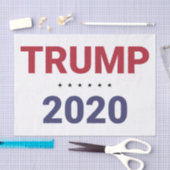 トランプ2020 （米国選挙） 薄葉紙 (クラフト)
