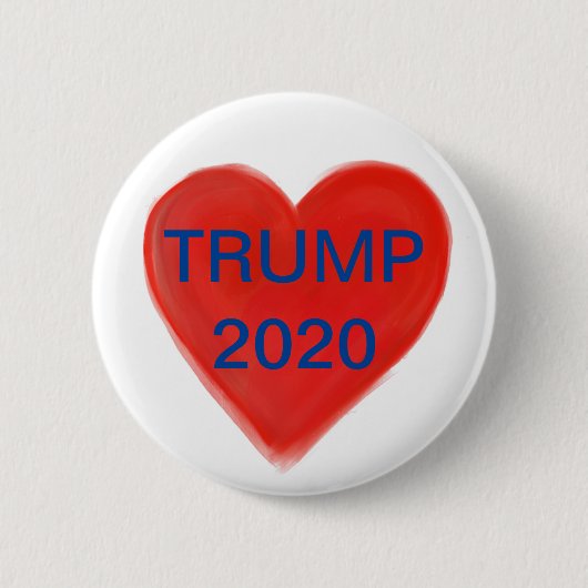 トランプ2020 缶バッジ (正面)