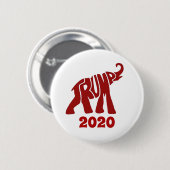 トランプ2020 缶バッジ (正面&裏面)