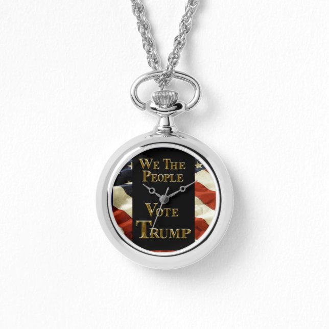 トランプ2020 腕時計 (正面)