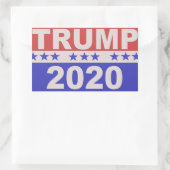 トランプ2020 長方形シール (バッグ)