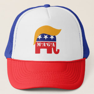 トランプ2020 GOPエレファントヘアマガ社長 キャップ