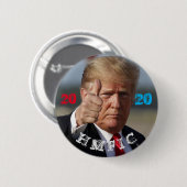 トランプ2020 HMFIC 缶バッジ (正面&裏面)