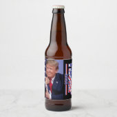 トランプ2020 - Make America 素晴らし ビールラベル (正面)