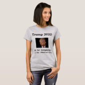 トランプ2020 Tシャツ (正面フル)