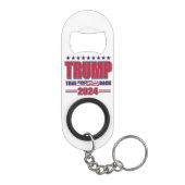 トランプ2024が戻ってくる キーホルダー栓抜き (裏面)