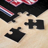 トランプ2024が戻ってくる ジグソーパズル (側面)