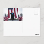 トランプ2024が戻ってくる ポストカード (裏面)