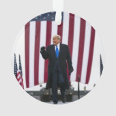 トランプ2024が戻る オーナメント (裏面)