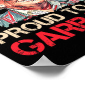 トランプ2024ごみ誇りを持った投票トランプへの選挙 ポスター (角)