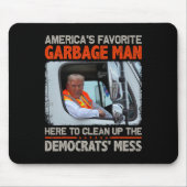 トランプ2024ごみ誇りを持った投票トランプへの選挙 マウスパッド (正面)