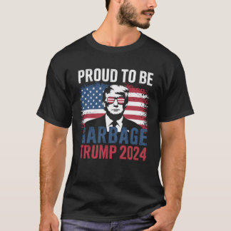トランプ2024ごみ誇りを持った投票トランプへの選挙 Tシャツ