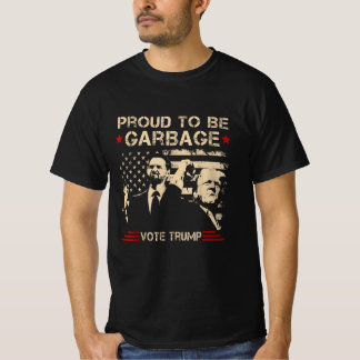 トランプ2024ごみ誇りを持った投票トランプへの選挙 Tシャツ