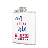 トランプ2024に投票するのを待つことができない フラスク (左)