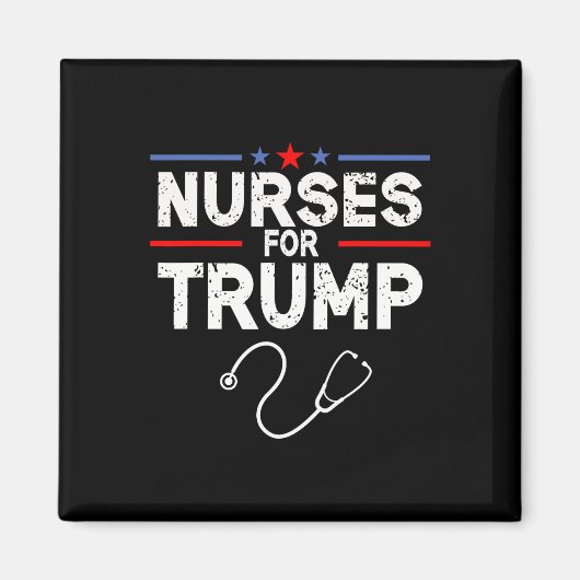 トランプ2024のためにかわいいプロのトランプ米国選挙202 マグネット (正面)